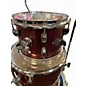 Used Ludwig 4 Piece Breakbeats By Questlove RED SPARKLE Drum Kit thumbnail