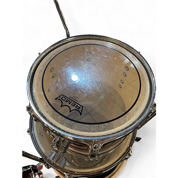 Used Ludwig 4 Piece Breakbeats By Questlove RED SPARKLE Drum Kit