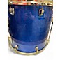 Used Ludwig 4 Piece Centennial Blue Sparkle Drum Kit