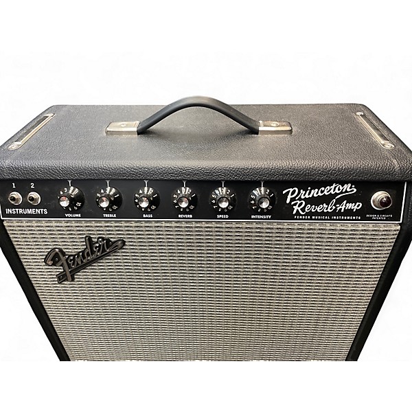 Used Fender 65 Princeton Reverb 1x10 15W Tube Guitar Combo Amp