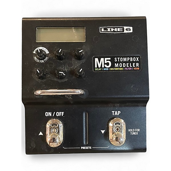 Used Line 6 M5 Stompbox Modeler Effect Processor