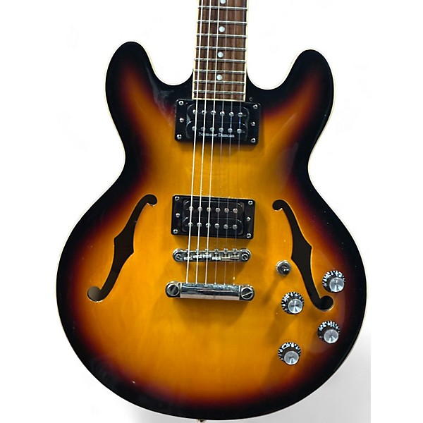 Used Epiphone ES339 Vintage Sunburst Hollow Body Electric Guitar