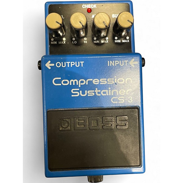 Used BOSS CS3 Compressor Sustainer Effect Pedal