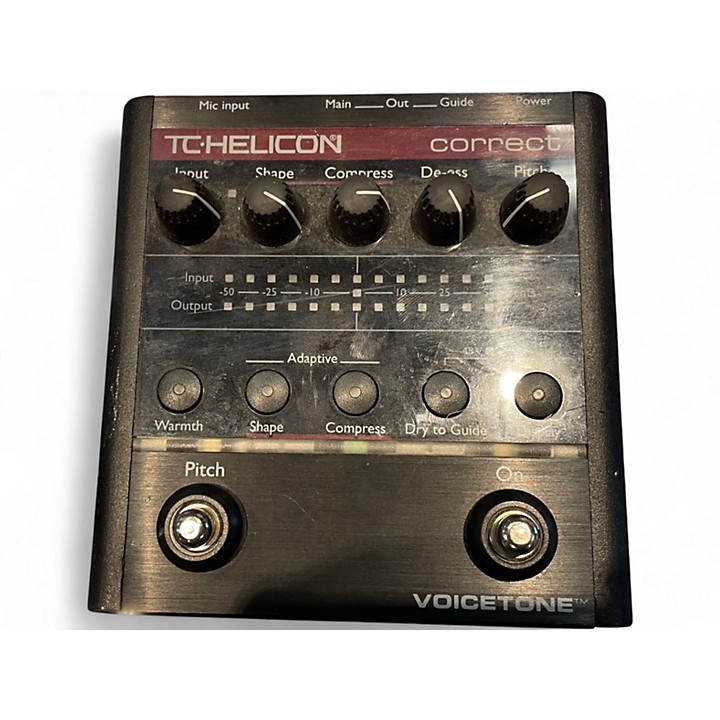 TC Helicon VoiceTone Single X1 Megaphone & Distortion Effects