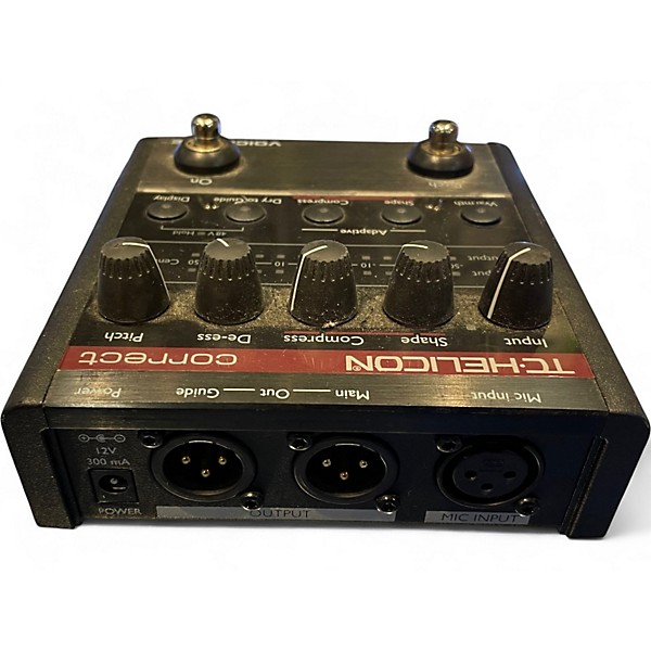 Used TC Helicon VoiceTone Correct Vocal Processor