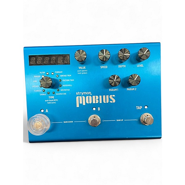 Used Strymon Mobius Multidimensional Modulation Effect Pedal