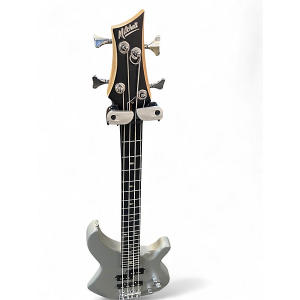Used Mitchell mb100cs grey Electric Bass Guitar