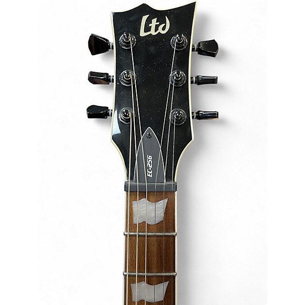 Used ESP LTD EC256 See Thru Black Cherry Sunburst Solid Body Electric Guitar