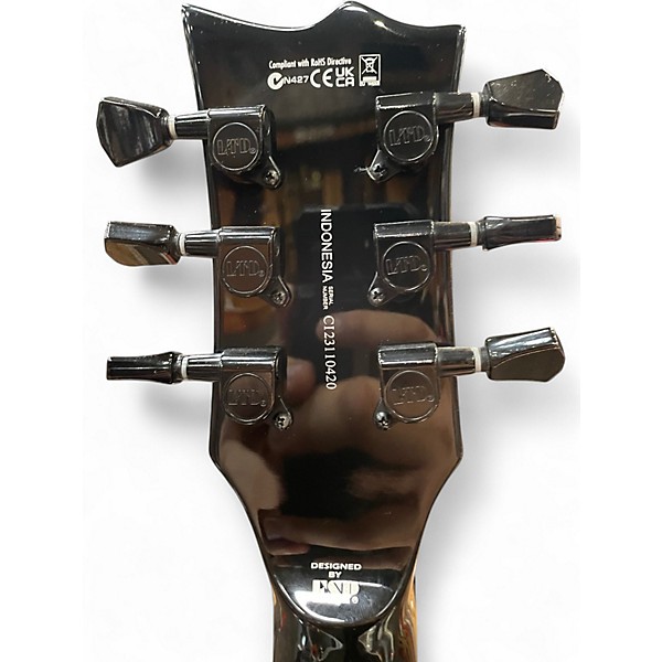 Used ESP LTD EC256 See Thru Black Cherry Sunburst Solid Body Electric Guitar