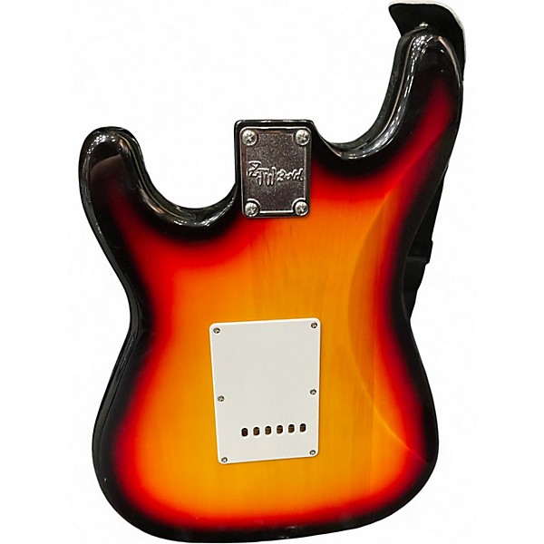 Used Zjw Gold  Craftsman Series  3 Color Sunburst Solid Body Electric Guitar