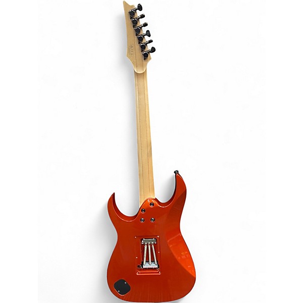 Used Ibanez RG655 PRESTIGE FIRESTORM ORANGE METALLIC Solid Body Electric Guitar