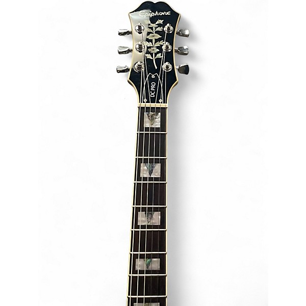 Used Epiphone DC Pro Gray Solid Body Electric Guitar