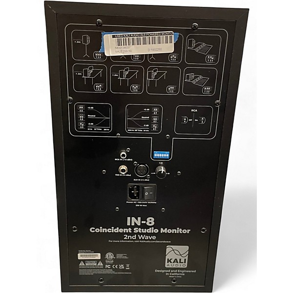 Used Kali Audio IN-8 Powered Monitor