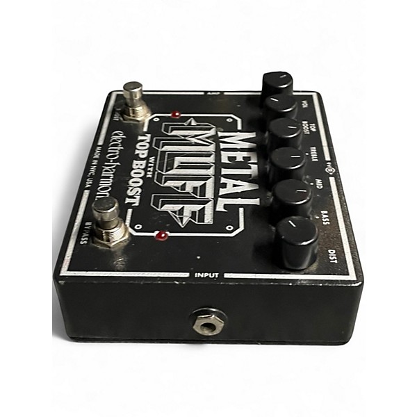 Used Electro-Harmonix Metal Muff Distortion With Top Boost Effect Pedal