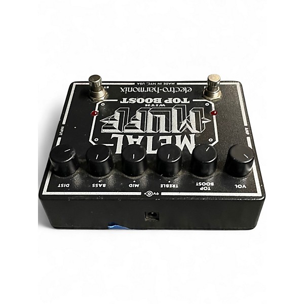 Used Electro-Harmonix Metal Muff Distortion With Top Boost Effect Pedal