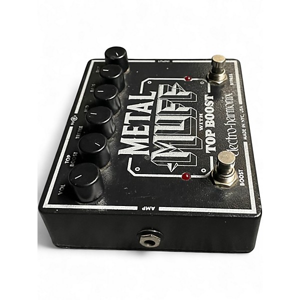 Used Electro-Harmonix Metal Muff Distortion With Top Boost Effect Pedal