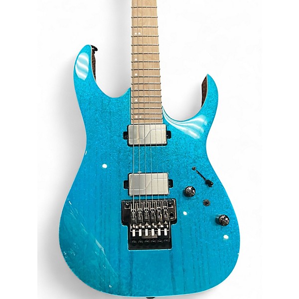Used Ibanez RG5120M Frozen Ocean Solid Body Electric Guitar