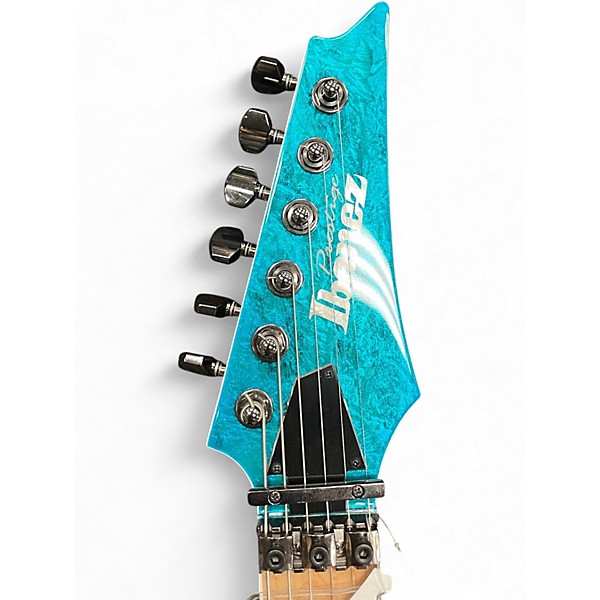 Used Ibanez RG5120M Frozen Ocean Solid Body Electric Guitar