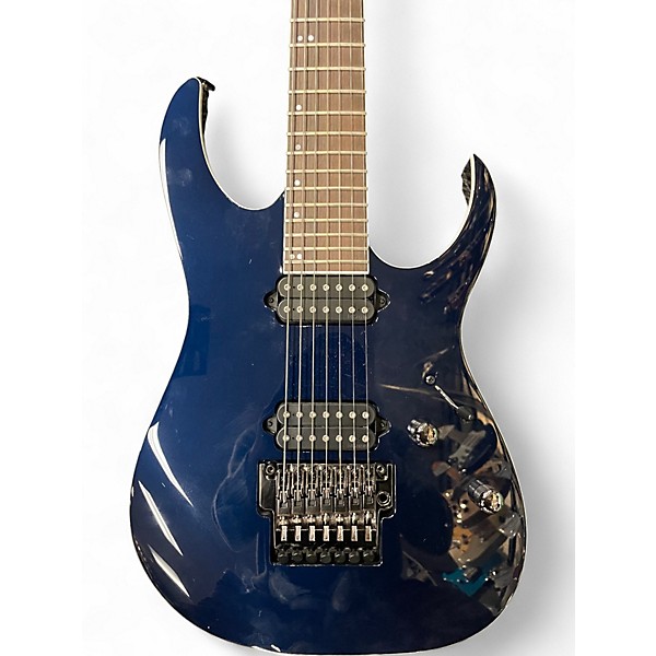 Used Ibanez RG2027RXL Dark Tide Blue Solid Body Electric Guitar