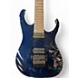 Used Ibanez RG2027RXL Dark Tide Blue Solid Body Electric Guitar