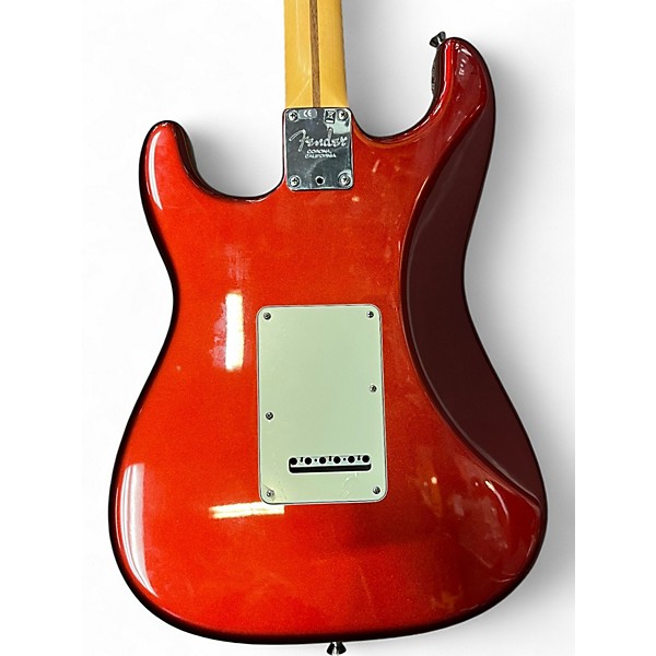Used Fender American Standard Stratocaster Candy Apple Red Solid Body Electric Guitar