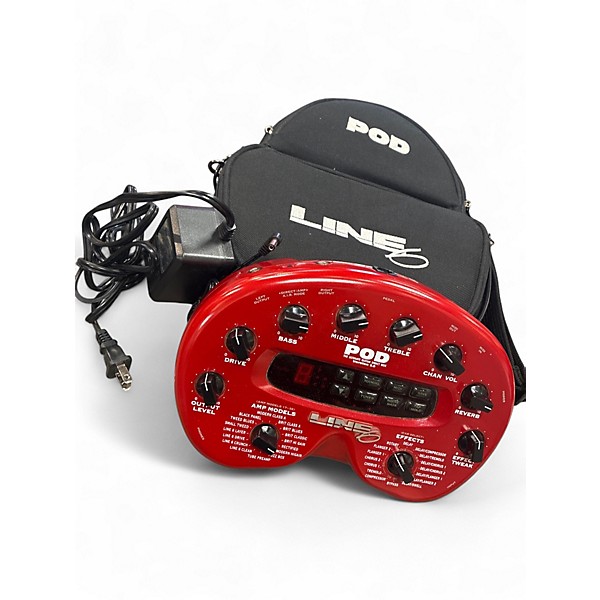 Used Line 6 Pod 2.0 Amp Modeler Effect Processor