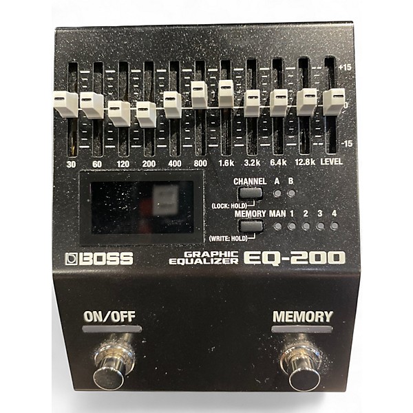 Used BOSS EQ200 Graphic Equalizer Pedal
