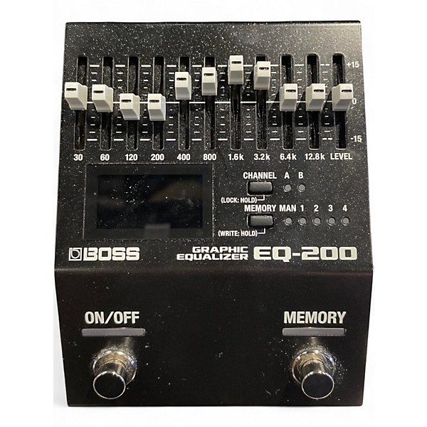 Used BOSS EQ200 Graphic Equalizer Pedal