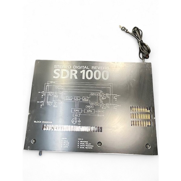 Used Ibanez SDR1000 STEREO DIGITAL REVERB Effects Processor