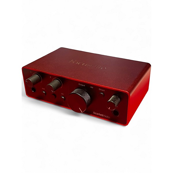 Used Focusrite SCARLET SOLO 4TH GEN Audio Interface