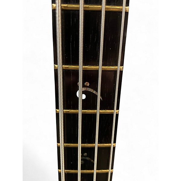 Used 2005 Warwick VAMPYRE LTD 4 STRING Crimson Red Burst Electric Bass Guitar