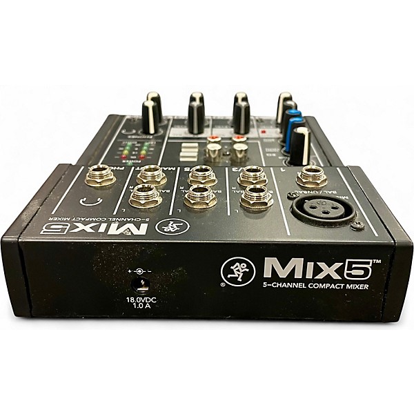 Used Mackie Mix5 Unpowered Mixer