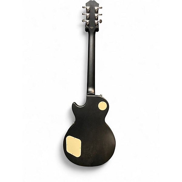 Used Epiphone Les Paul Traditional Pro IV Worn Ebony Solid Body Electric Guitar