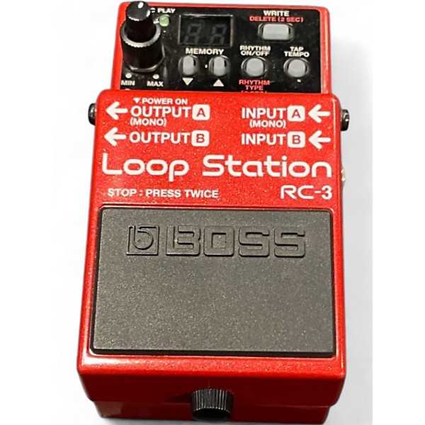 Used BOSS RC3 Loop Station Pedal