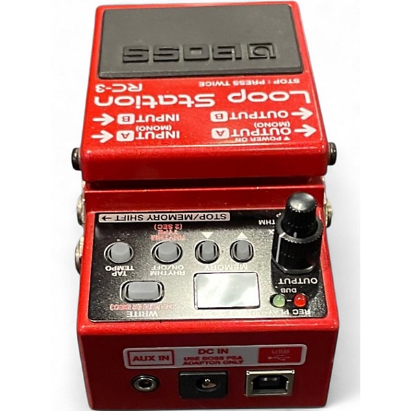 Used BOSS RC3 Loop Station Pedal