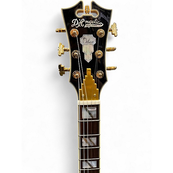 Used D'Angelico DELUXE LUDLOW Classic White Solid Body Electric Guitar