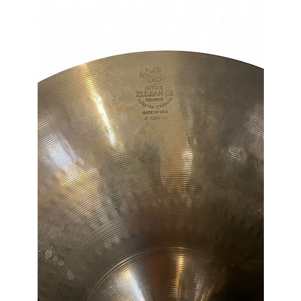 Used Zildjian 14in A Custom Hi Hat Pair Cymbal