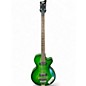 Used Hofner Ignition Club Green Electric Bass Guitar thumbnail