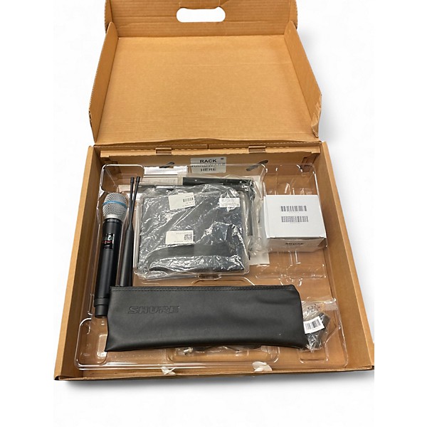 Used Shure QLXD24/B87A Handheld Wireless System