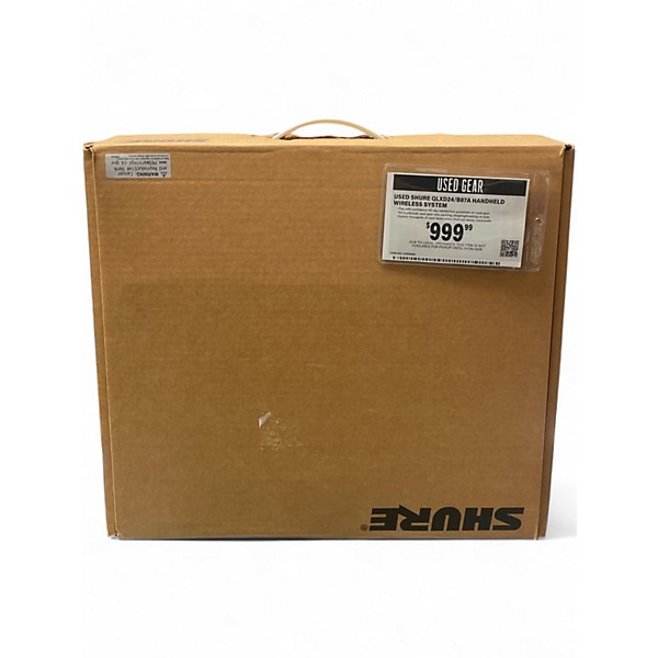 Used Shure QLXD24/B87A Handheld Wireless System