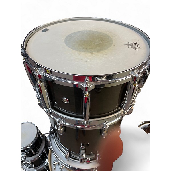 Used Pearl 6 Piece Masters MCX Series Black Ebony Mist Drum Kit