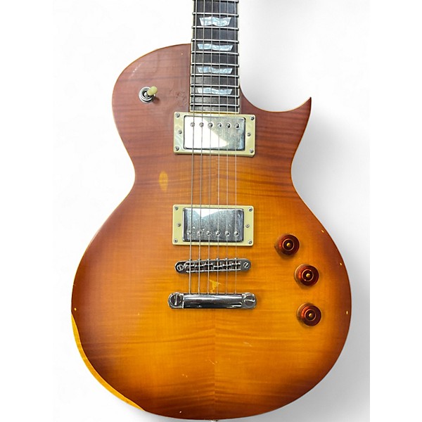 Used ESP LTD EC256 Sunrise Tea Burst Solid Body Electric Guitar