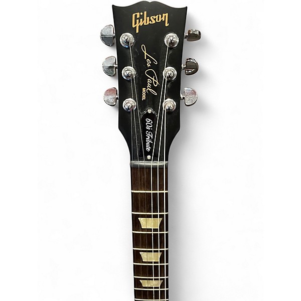 Used Gibson LES PAUL 60S TRIBUTE LEFT HANDED Vintage Sunburst Solid Body Electric Guitar
