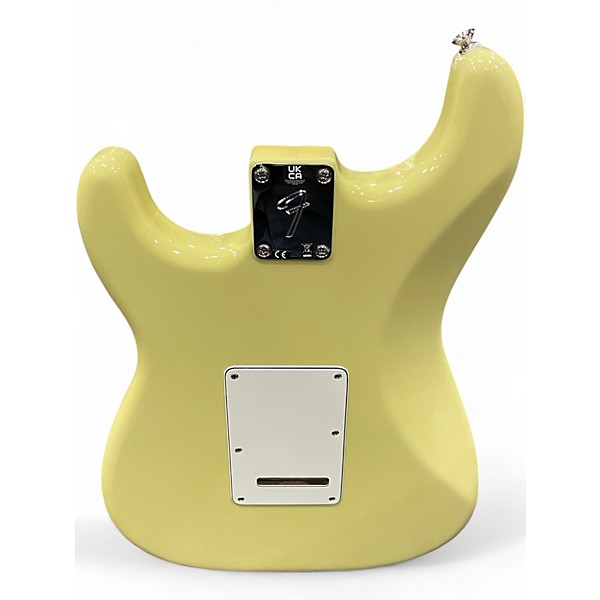 Used Fender Player II Stratocaster Hialeah Yellow Solid Body Electric Guitar