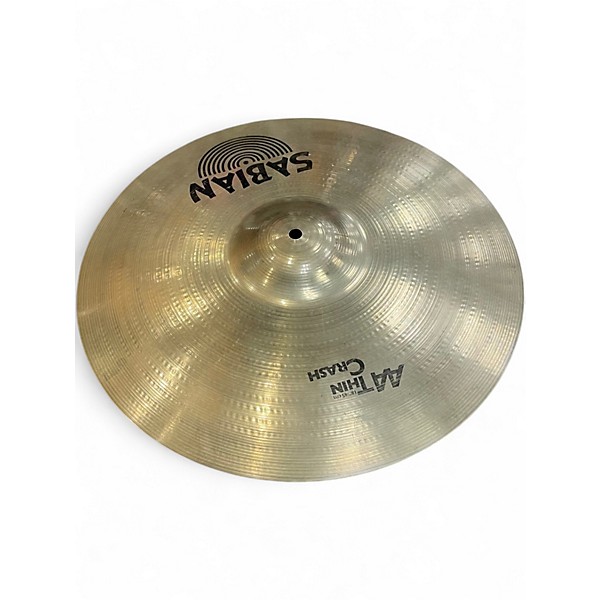 Used SABIAN 18in AA Thin Crash Cymbal
