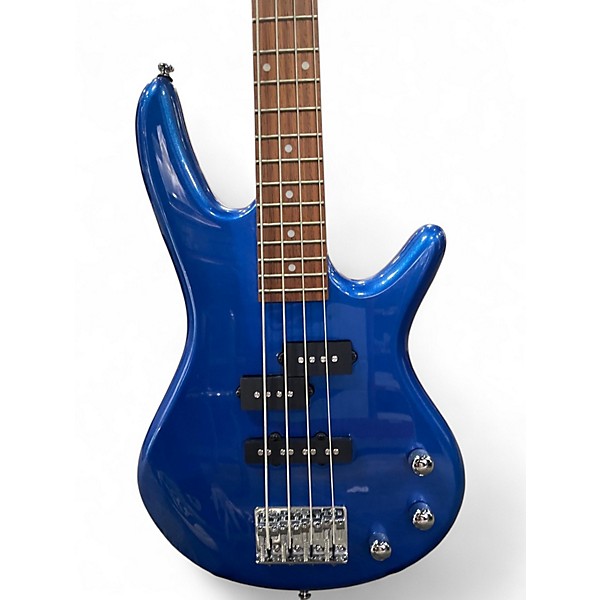 Used Ibanez GSRM20 Mikro Short Scale Blue Electric Bass Guitar