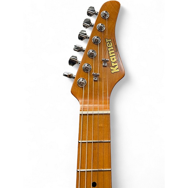 Used Kramer Pacer Deluxe GT Sunburst Solid Body Electric Guitar