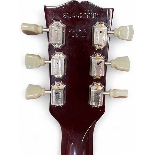 Vintage 1992 Gibson Les Paul Studio Wine Red Solid Body Electric Guitar