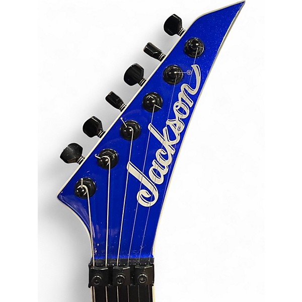 Used Jackson Pro Plus Series Dinky Indigo Blue Solid Body Electric Guitar