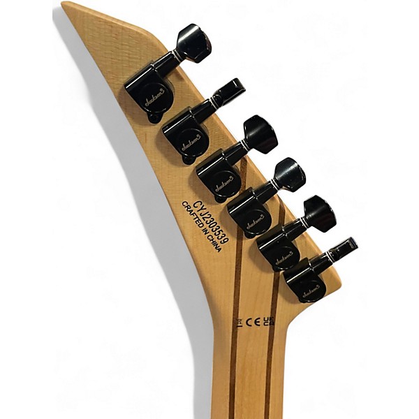 Used Jackson Pro Plus Series Dinky Indigo Blue Solid Body Electric Guitar